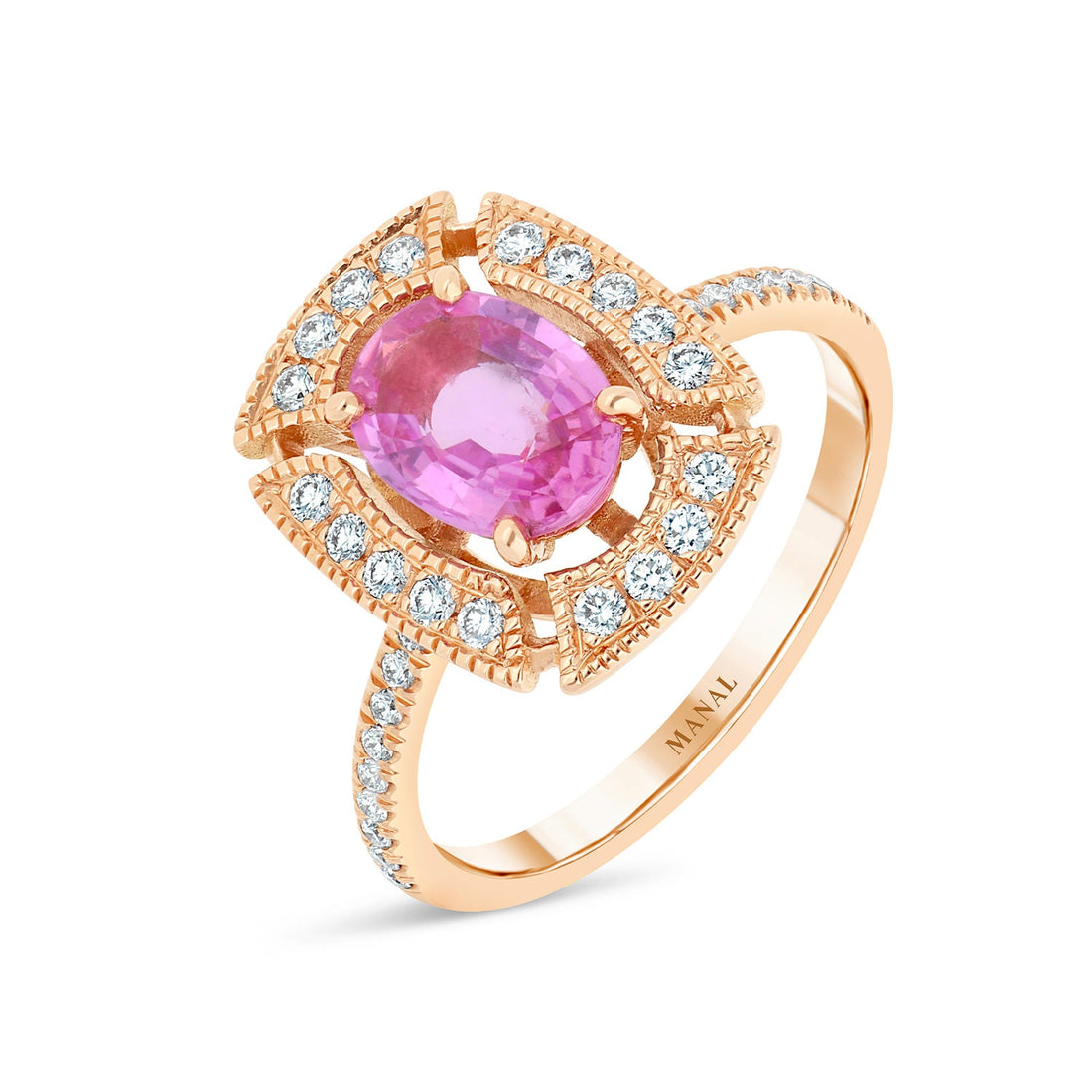 Bague Moulin Rose