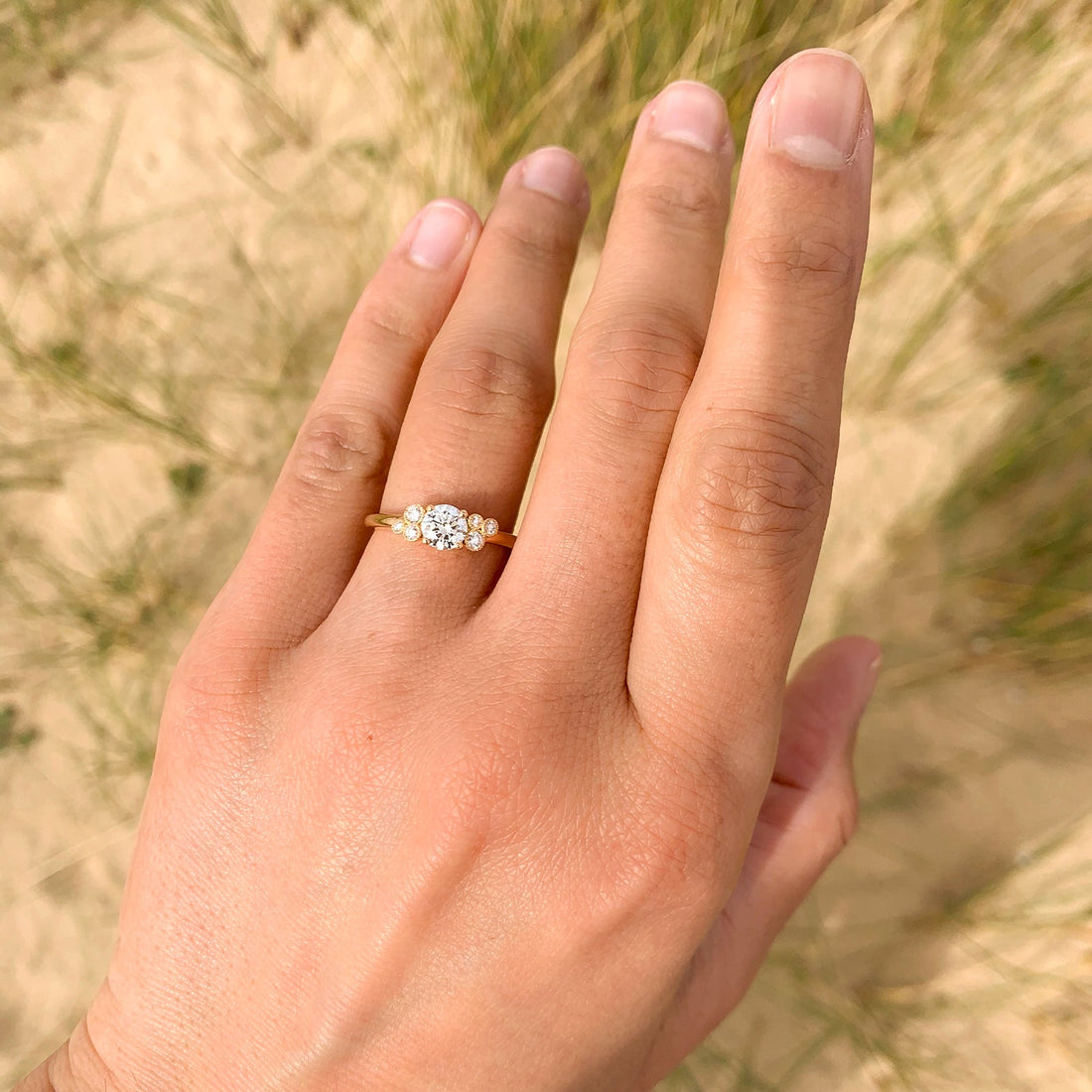 Bague Rivière De Diamants