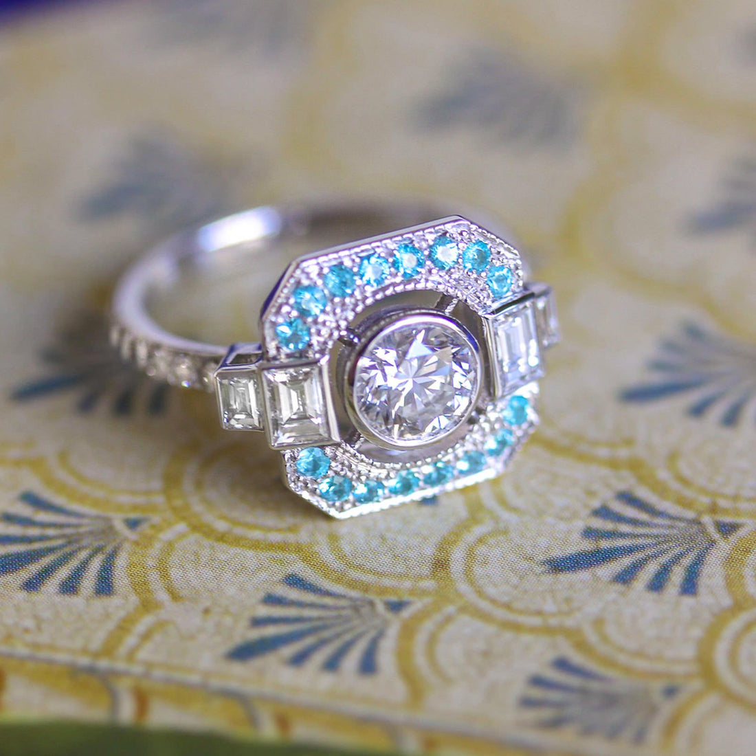 Bague Grand Café De Paris Paraiba