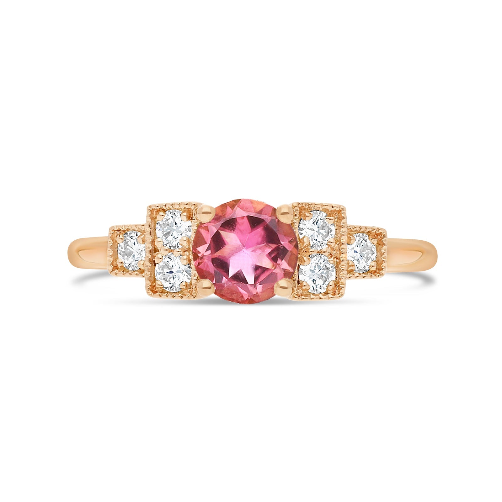 Bague Louxor Tourmaline Rose