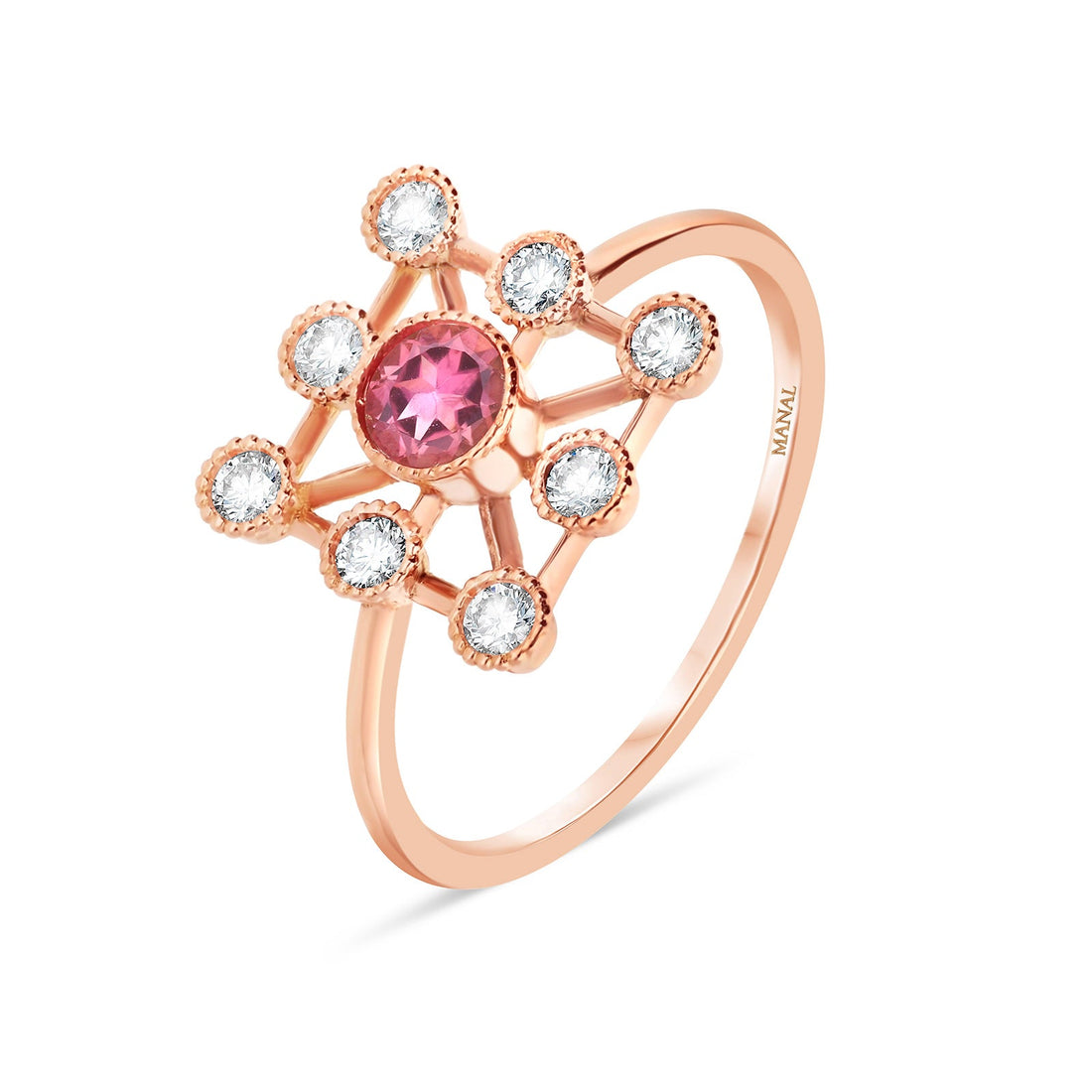 Bague Rose De Damas