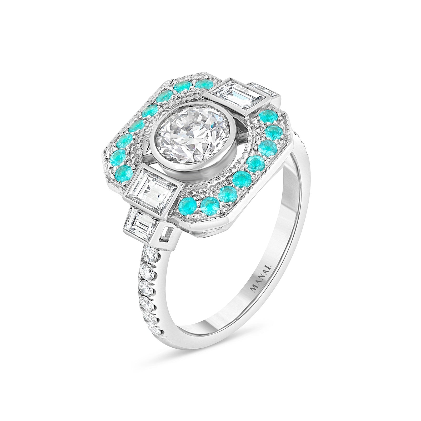 Bague Grand Café De Paris Paraiba