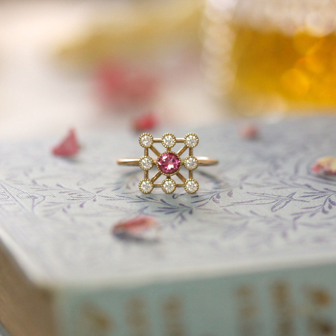 Bague Rose De Damas