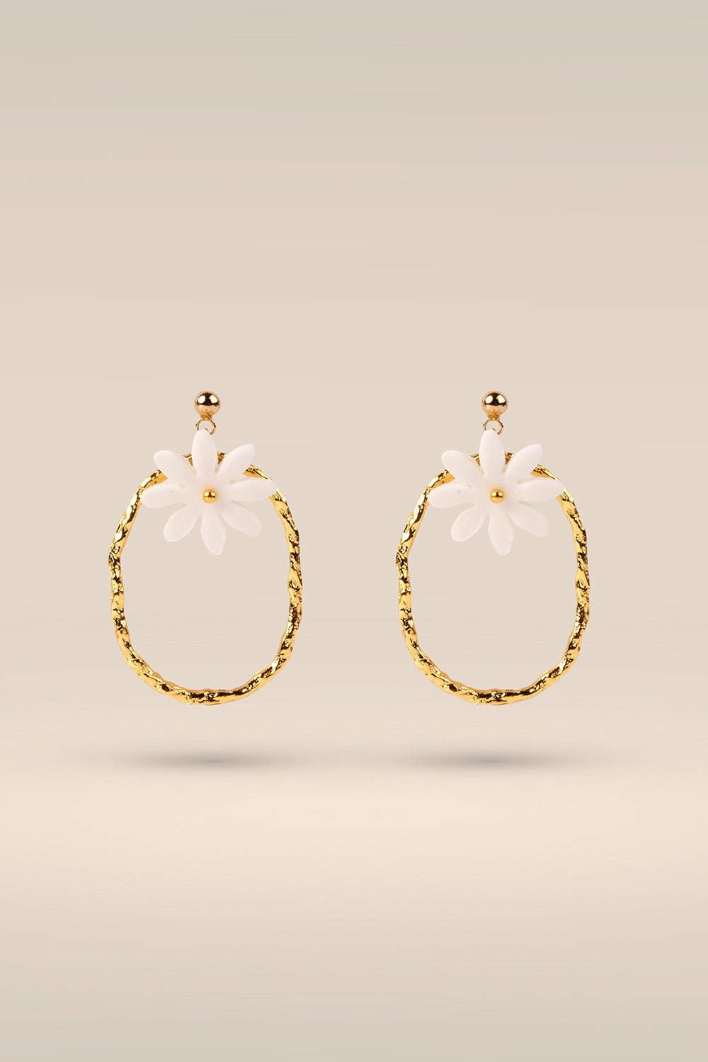 Marguerite - Boucles D’oreilles