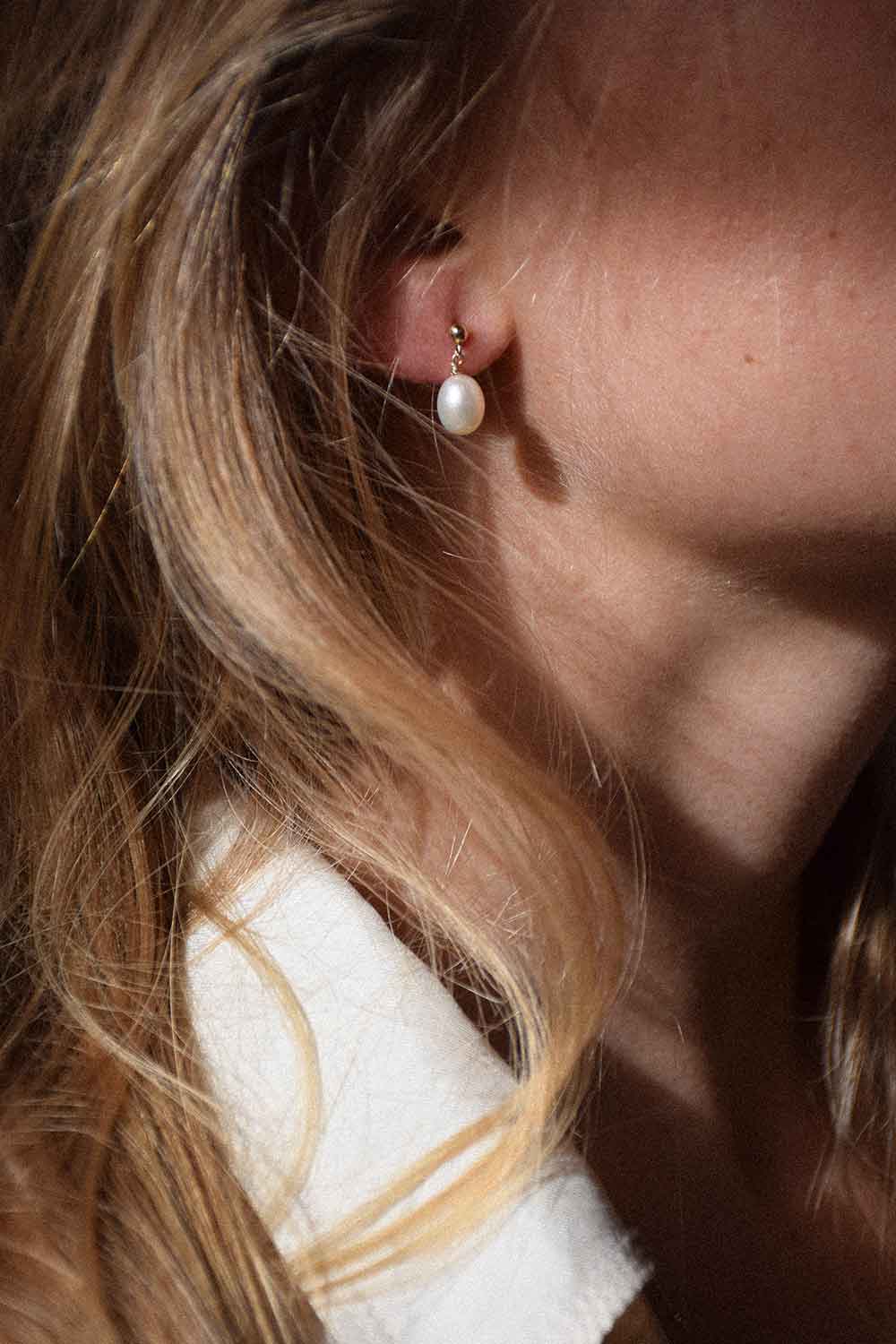 Oppède - Boucles D'oreilles Puces