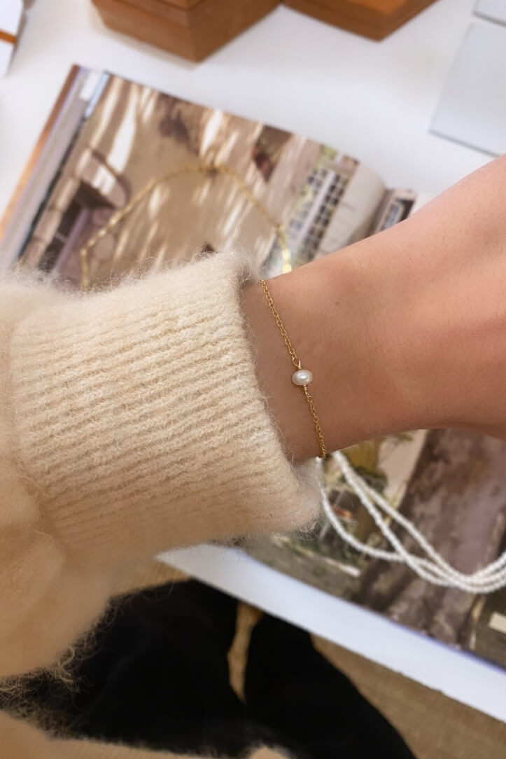 Saména - Bracelet Perle Unique